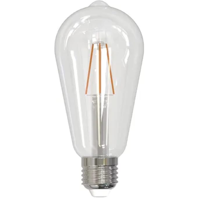 Eglo Ledfilamentlamp Edison - D6,4cm - Warm Wit - E27 - 12w