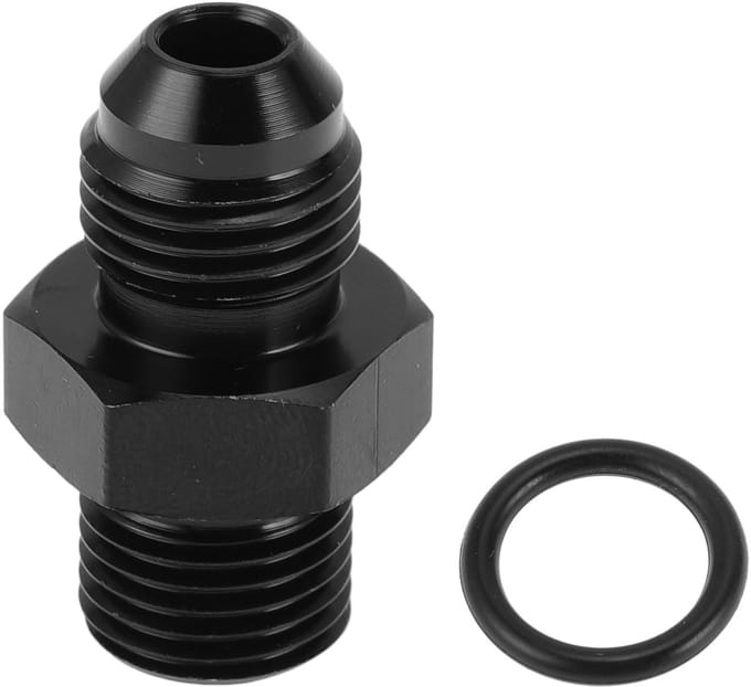 Dailygoods - Mannelijke Flare Reducer Hose Fitting Adapter met O-ring