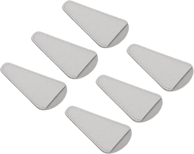 Schaar Hoezen - Beschermers Set - Schoonheid Hulpmiddelen - Draagbare Collectie - 6 Stuks - Zilver