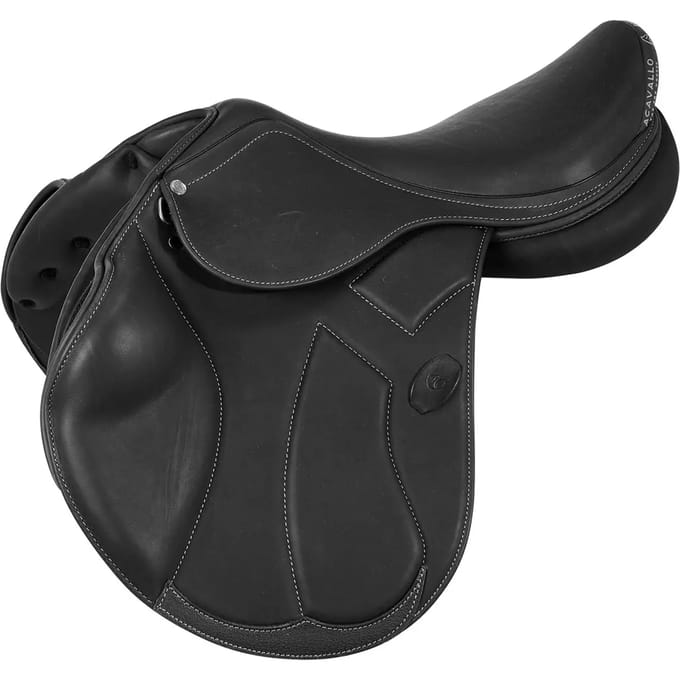 Mixte zadel voor paard latex panelen Acavallo Guttuso