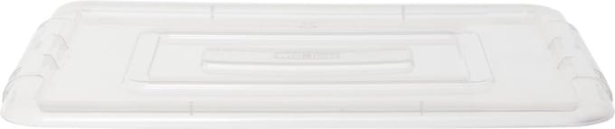 Whitefurze Stack & Store Mini deksel voor opbergdoos 5 liter, transparant 20 stuks