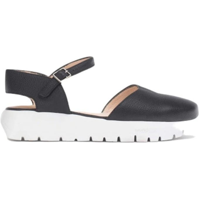 Wonders Babi - dames sandaal - Zwart - maat 37 (EU) 4 (UK)