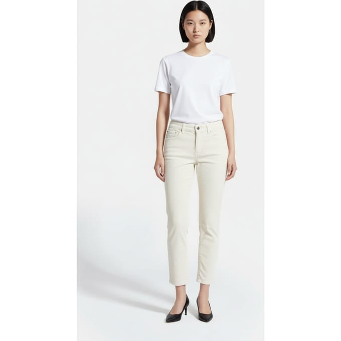 Closed Baker Pants Ivory Taglia: W32L32 | Pantaloni da completo Outlet | Donna | Bianco
