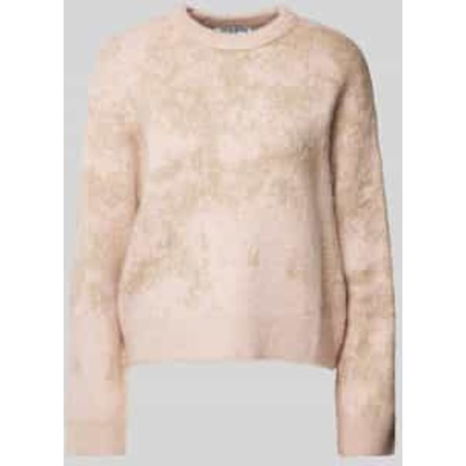 Regular Fit gebreide trui met alpacawol