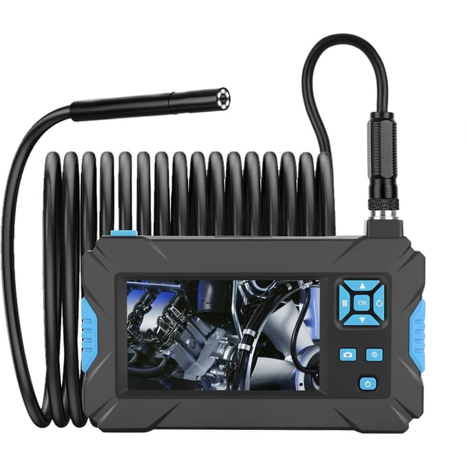 Industriële endoscoopcamera met dubbele camera 1920 * 1080P 8 + 1 LED-licht IP68 waterdichte inspectie