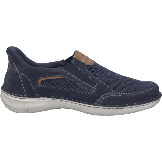 JOSEF SEIBEL Heren Slipper New Anvers 25 in blauw