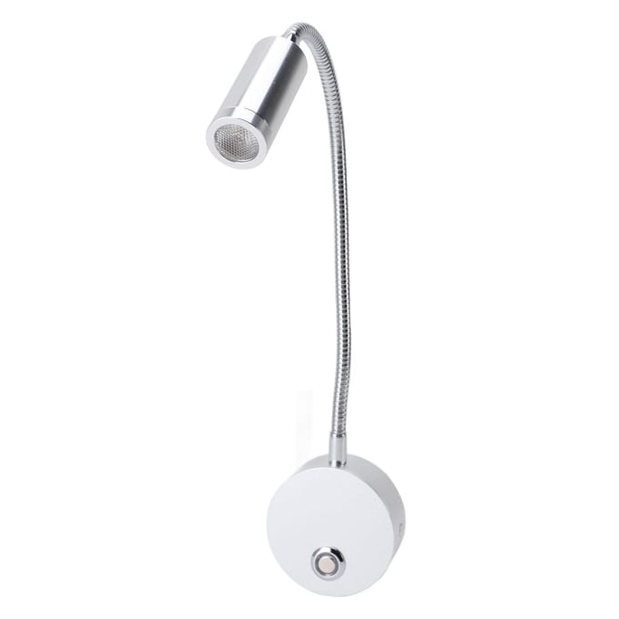 Lampe de lecture à intensité variable pour camping-car, 3 couleurs de température, lampe de chevet flexible à col de cygne avec port USB noir
