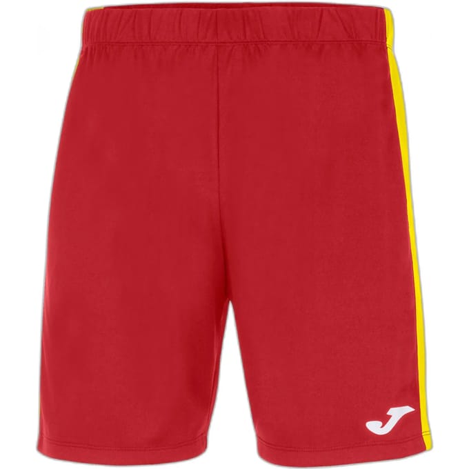 Joma Maxi Short Kinderen - Rood / Geel | Maat: 152