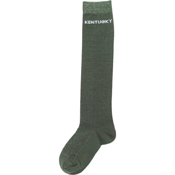 Kentucky Horsewear - Sokken glitter dennengroen 41/46