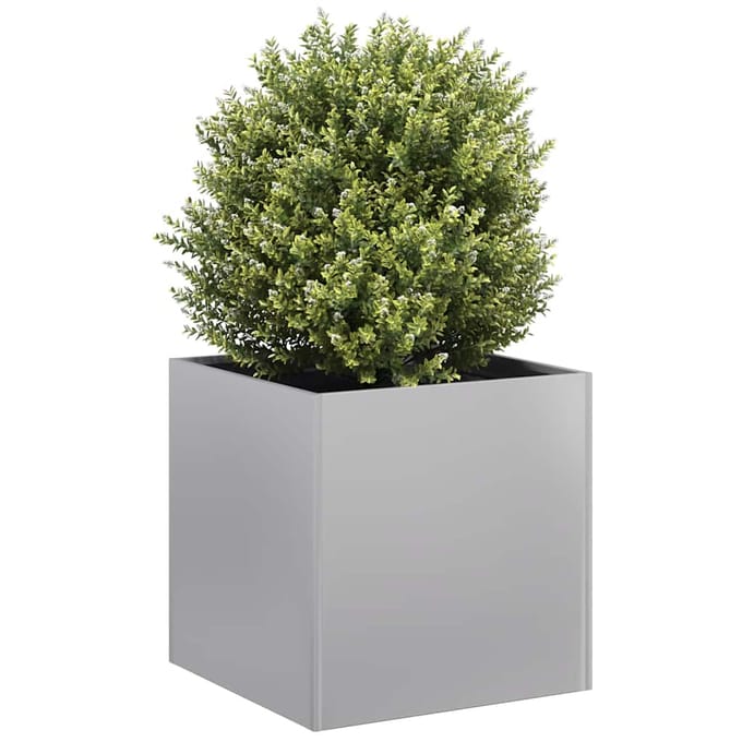 vidaXL - Plantenbak - 40x40x40 - cm - gegalvaniseerd - staal