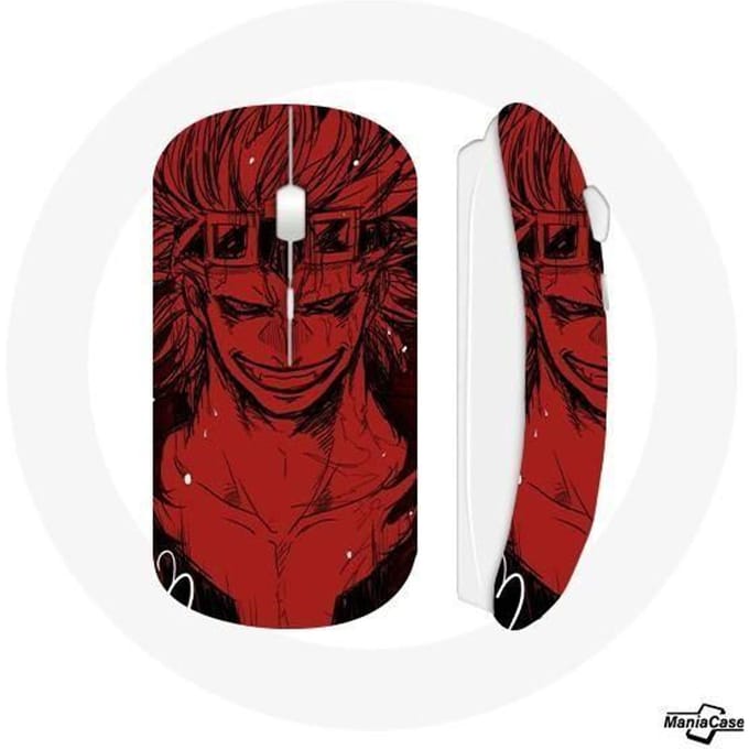 Draadloze Muis - MANIACASE - Eustass Kid - Rood - Compatibel met Mac en PC - Wifi USB-stick inbegrepen