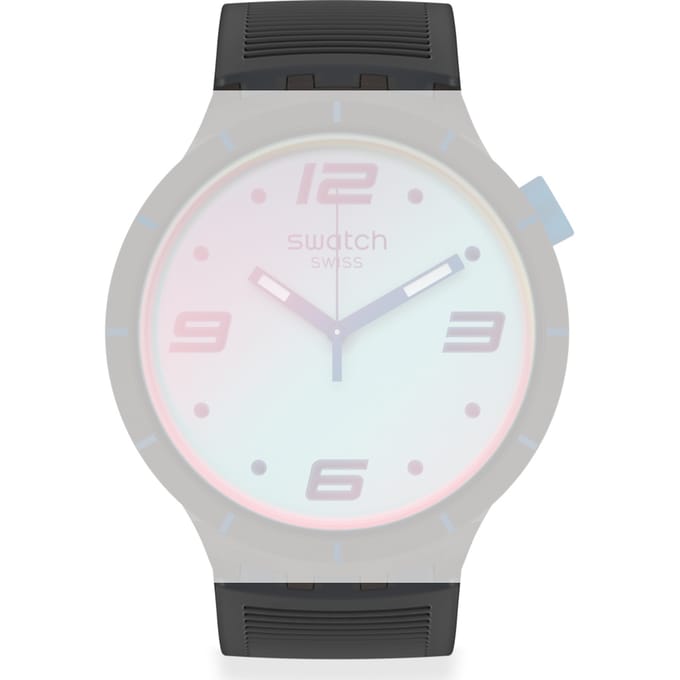Swatch Plastic - BigBold - SB0/SO27 ASO27B121 SO27B121 Futuristic Grey Horlogeband