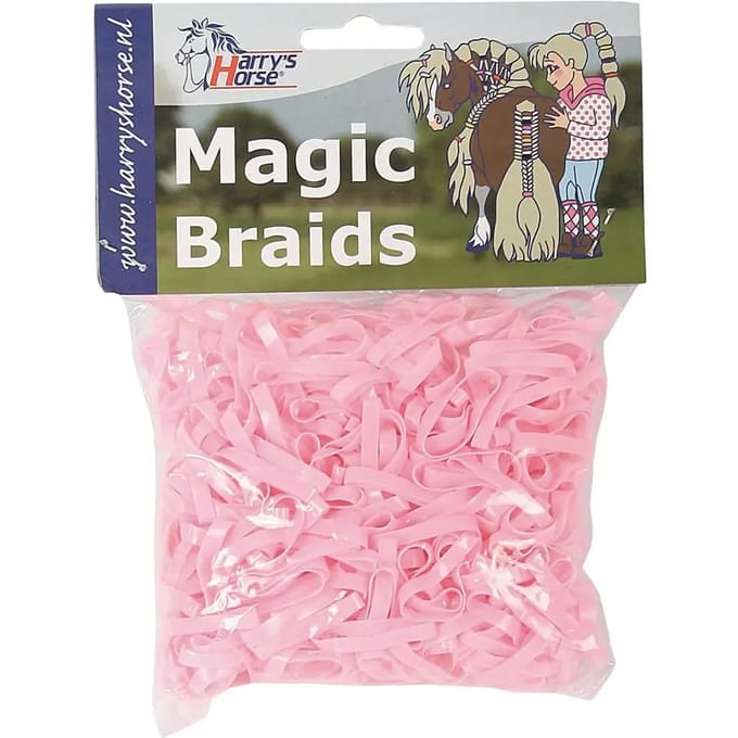Elastisch paardenverband Harry's Horse Magic braids, zak