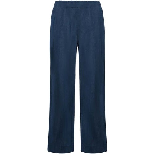 Deha Lyocell Denim Plooibroek - Fashion Wear - Vrouwen