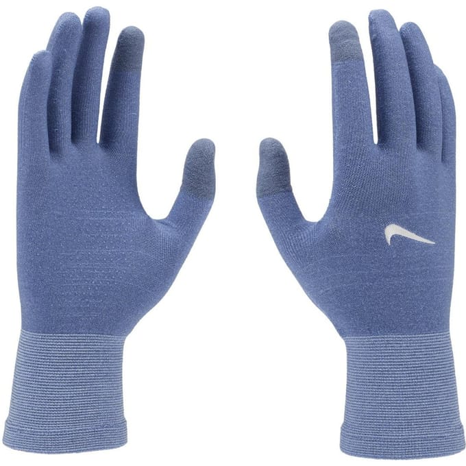 Nike Heren Lichtgewicht Gebreide Hardloophandschoenen (Blauw)
