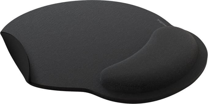 Speedlink VELLU - Ergonomische Muismat & Polssteun - Anti Slip - Zwart
