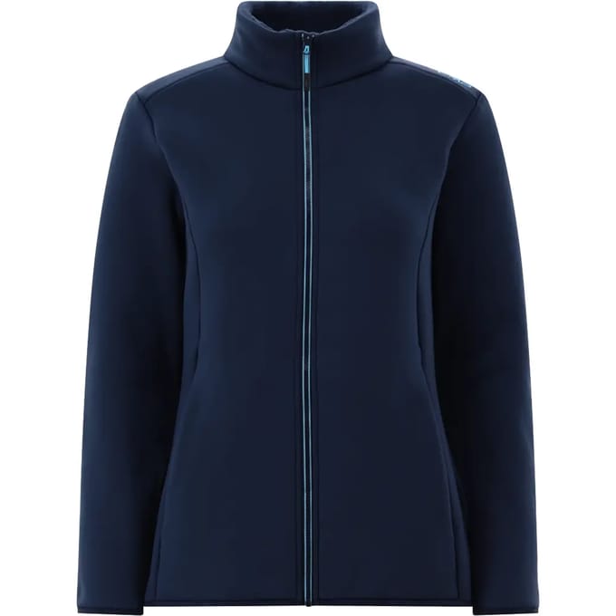 Dames fleece met nepbont CMP