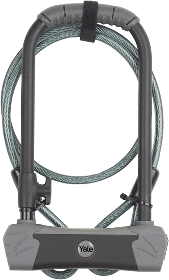 Yale - Beugelslot met Kabel - Maximum Protection - 4 Sleutels