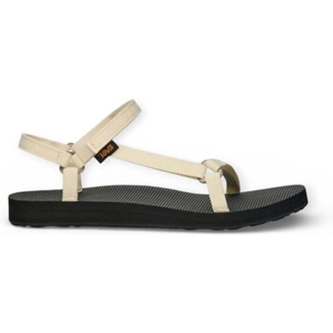 Teva Original Universal Slim Sandalen in White/Black voor Dames, Maat 38
