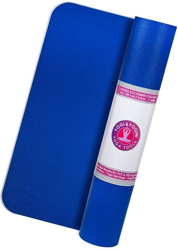 Yogi & Yogini rubber yogamat milieuvriendelijk