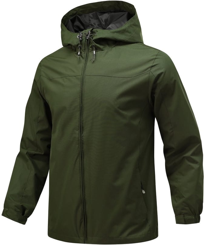 YOUTHUP Heren Jack - Verstelbare Capuchon jas - XL