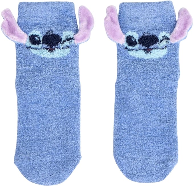 Disney Stitch Sokken Meisjes 3D Cozy Socks Anti Slip