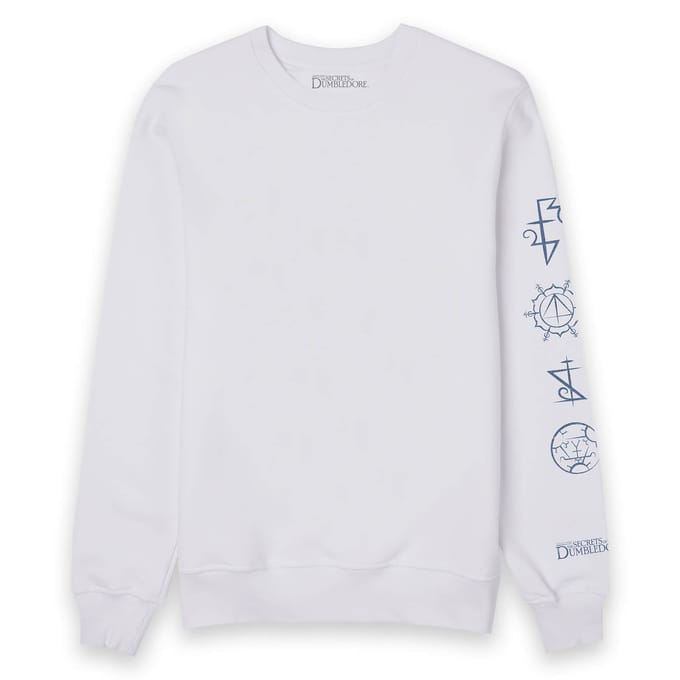 Fantastic Beasts Qilin Symbols Sweater - Wit - XS
