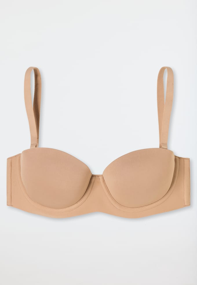 Bandeau-BH met afneembare bandjes en glijdende cups - Unique Micro 85B