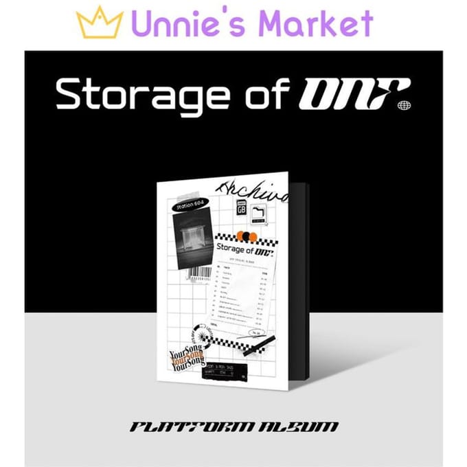 ONF [Opslag van ONF] Platform ver. Album platform ver.(1ea) white
