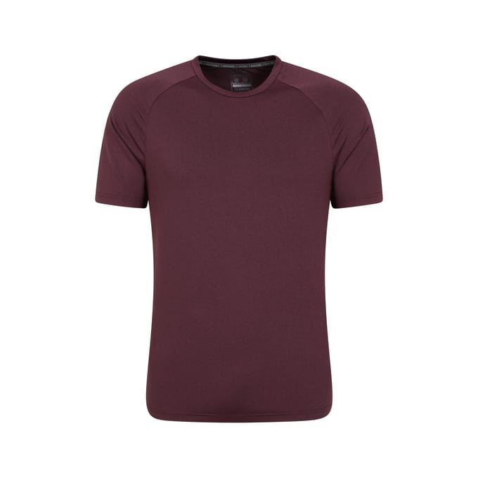 Mountain Warehouse Heren Agra Melange T-Shirt (Donkerpaars)