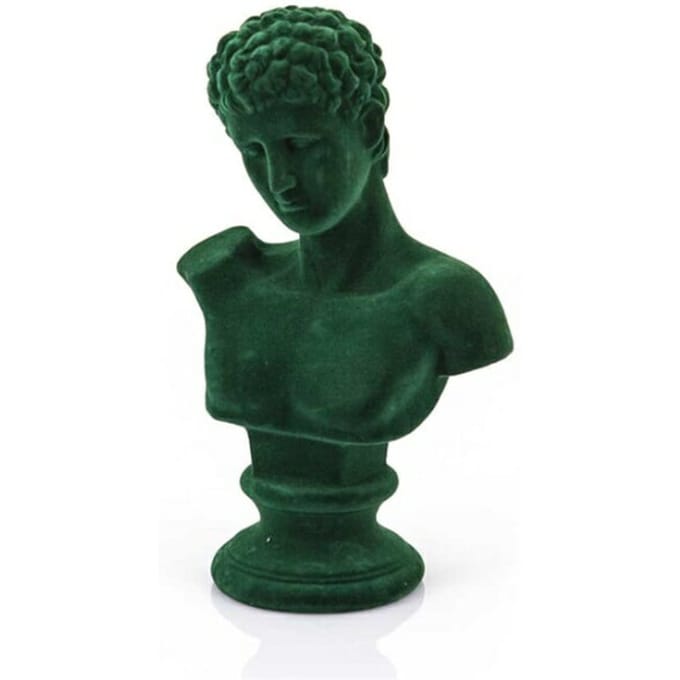 Furnilux - Decoratie item Adam Groen 16 x 10 x 25 cm