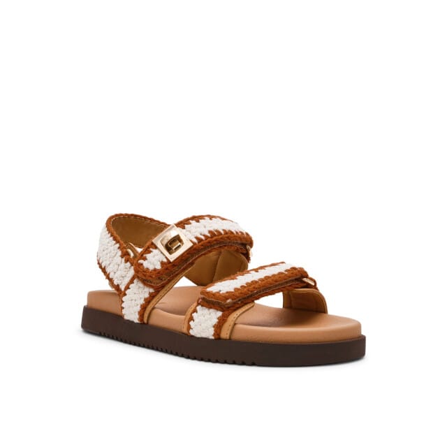 Steve Madden Mona Sandalen Plat - beige - Maat 38