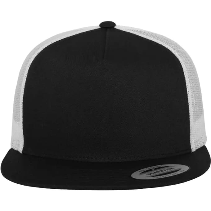 Flexfit - Classic 2-Tone Trucker pet - Zwart/Wit