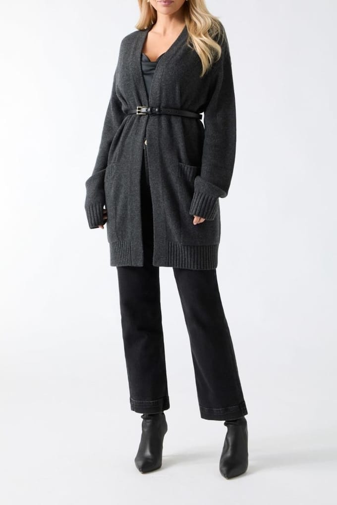 GUESS Michaela Alpaca Card Downey Heather M96 Taglia: M/L | Giacche Outlet | Donna