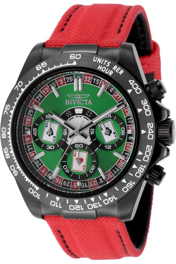 Invicta Speedway 50518 Heren Quartz Horloge - 40 mm