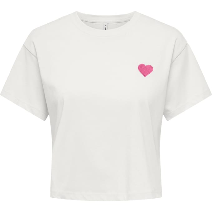 ONLY - ONLBRIANNA S/S O-NECK TOP BOX JRS - Meisjes - T-shirts