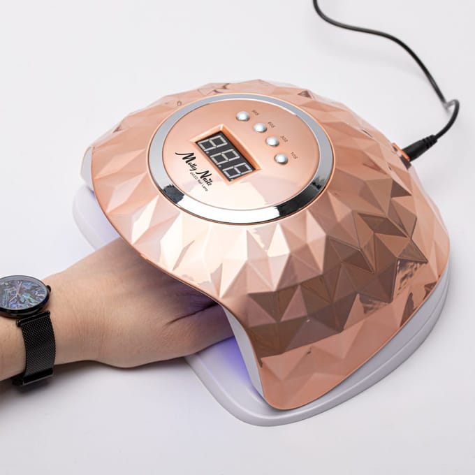 Molly Nails Y13 - Nageldrogerlamp - 248W - Dual UV/LED - Gouden Design