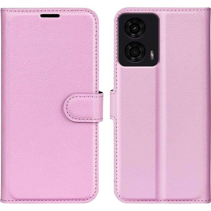 Mocaa Motorola E14 Slim-Fit Book Case Roze