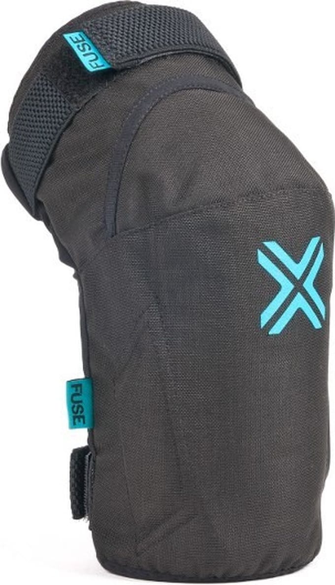 Fuse - Echo - Kniebeschermer - BMX - Volwassenen - Zwart - Blauw - L