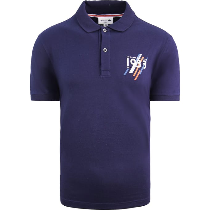 Lacoste Slim Fit Heren Navy Poloshirt