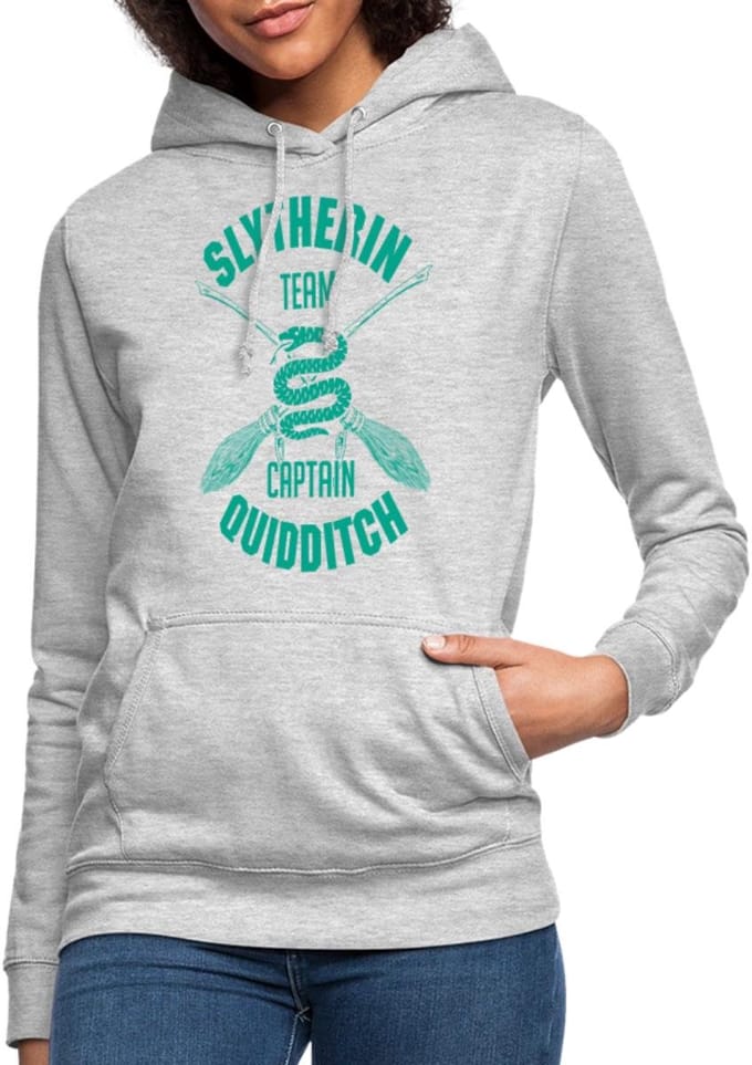 Harry Potter Slytherin Team Captain Quidditch Hoodie Dames