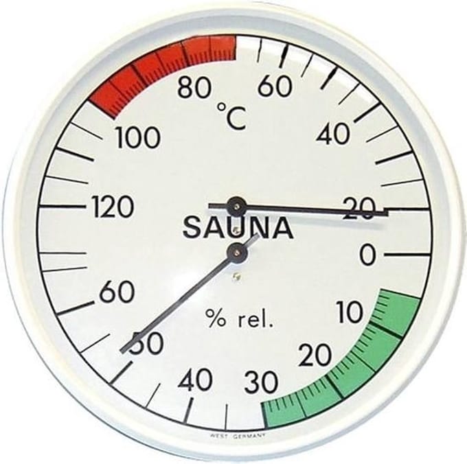 Sauna klimaatmeter