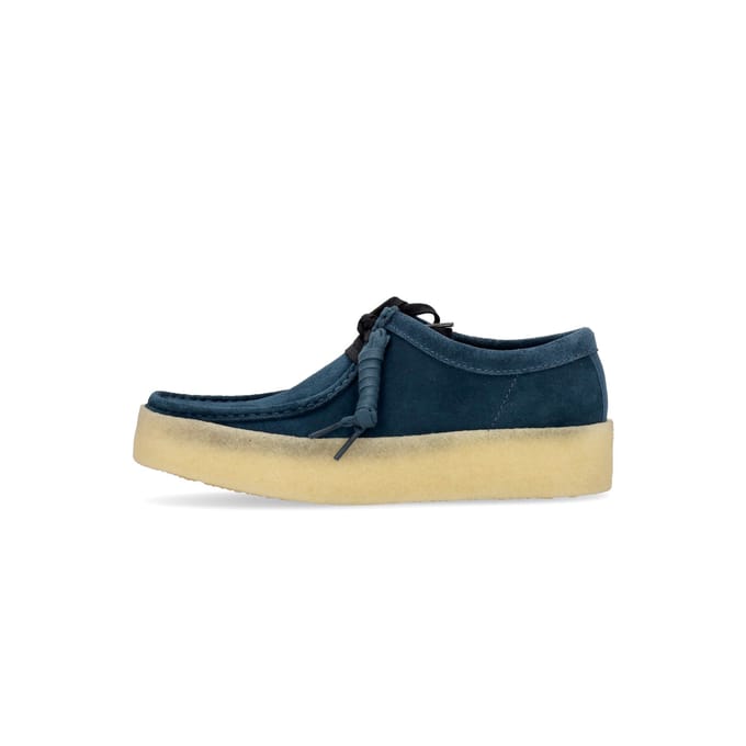 Wallabee Cup lifestyle-schoen voor heren diepblauw