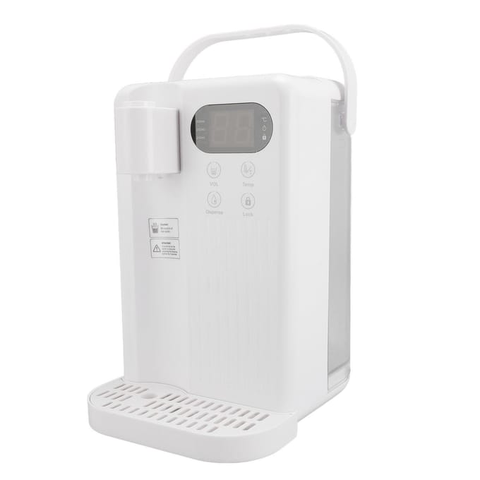 Direct Kokend Water Dispenser met Kinderslot Instelbare 12 Temperaturen Snel Opwarmen Antislip Water US Plug