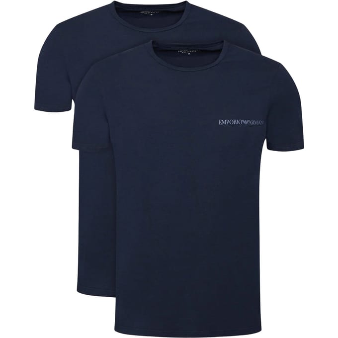 Emporio Armani Core Logoband Shirt Heren (2-pack) - Maat M