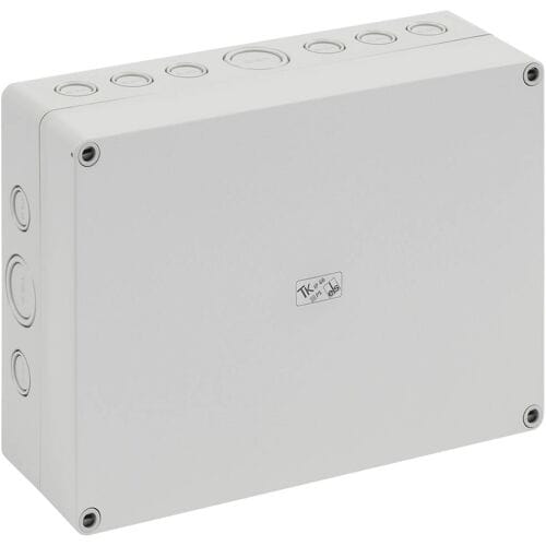 Spelsberg TK PS 2518-8f-m Installatiebehuizing 254 x 180 x 84 Polystereen (EPS) Grijs-wit (RAL 7035) 1 stuk(s) Piece
