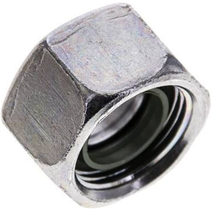 15 M22x1.5 End Cap Stalen FKM