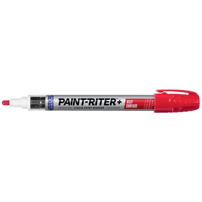 Markal Paint-Riter+ Oily Surface HP 96962 Lakmarker Rood 3 mm