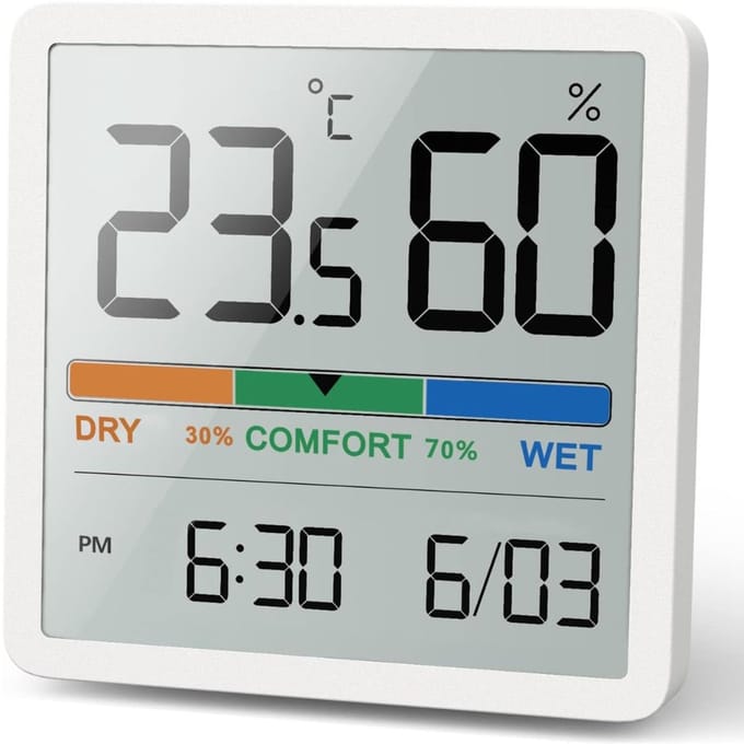CRLYN® CO2 Meter - Hygrometer - Luchtkwaliteitsmeter