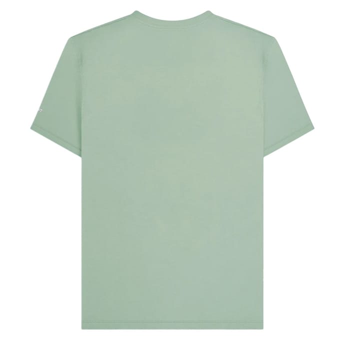 Lambretta Heren Racing Stripe T-shirt (IJsberg groen)
